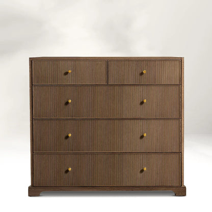 Genet Reeded 5-Drawer Dresser