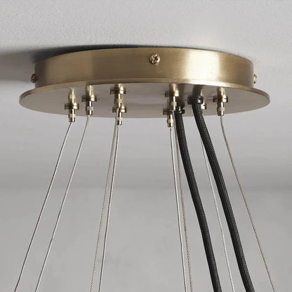 Jet 2-Tier Round Chandelier