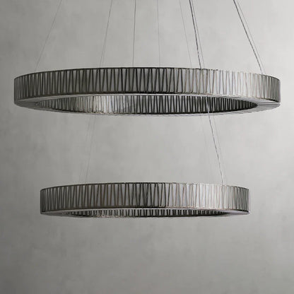 Jet 2-Tier Round Chandelier