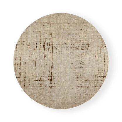 Leos Hand-Knotted Round Rug