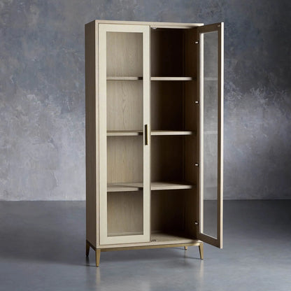 Malone Cabinet with Glass Doors