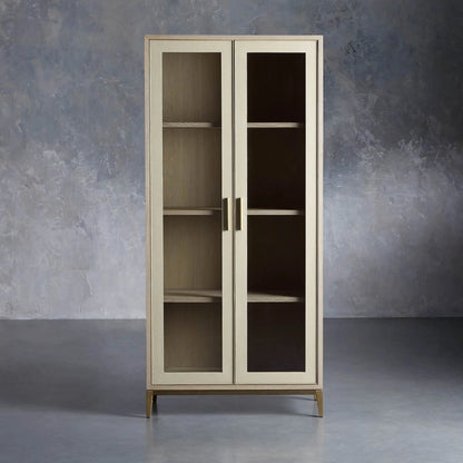 Malone Cabinet with Glass Doors