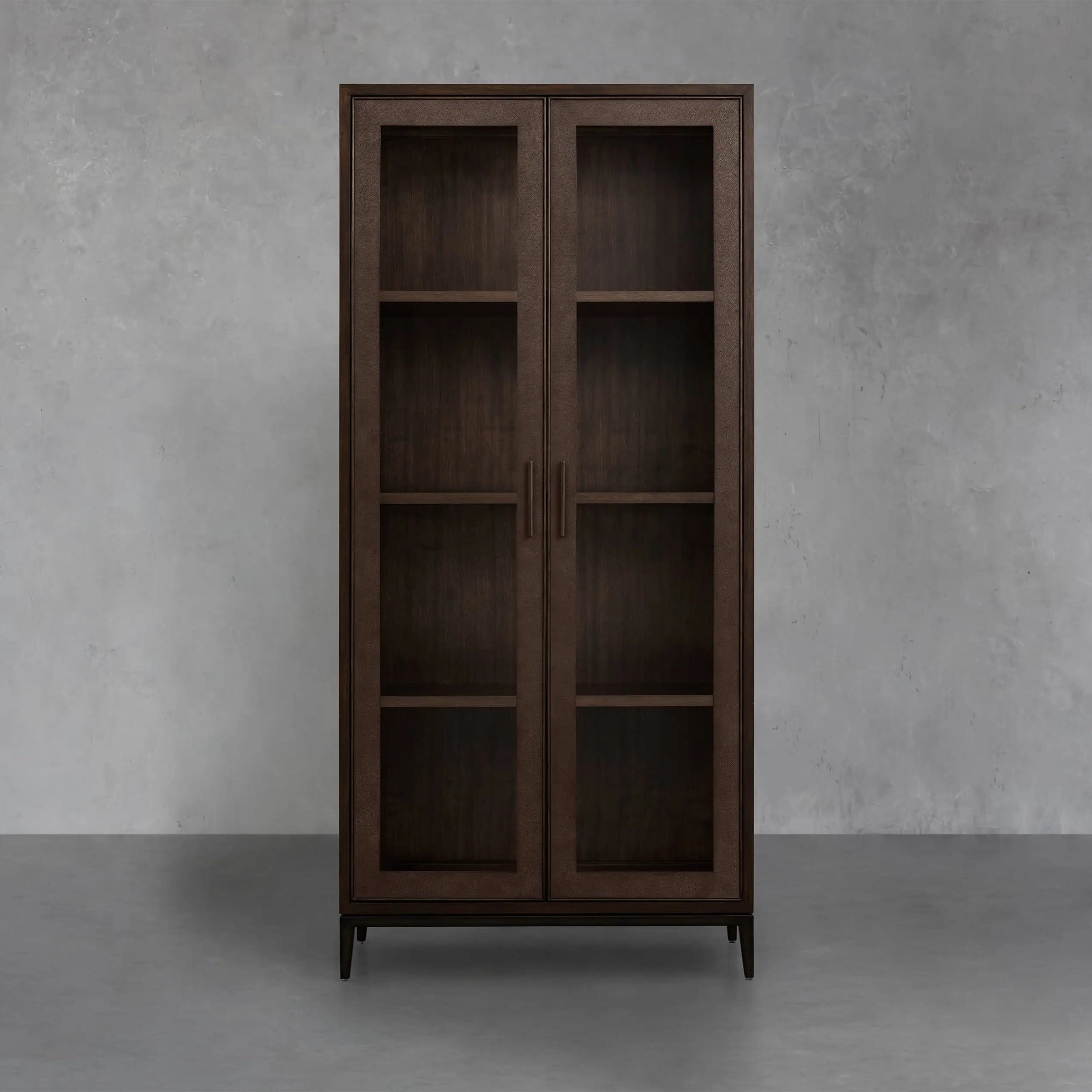 Malone Cabinet with Glass Doors