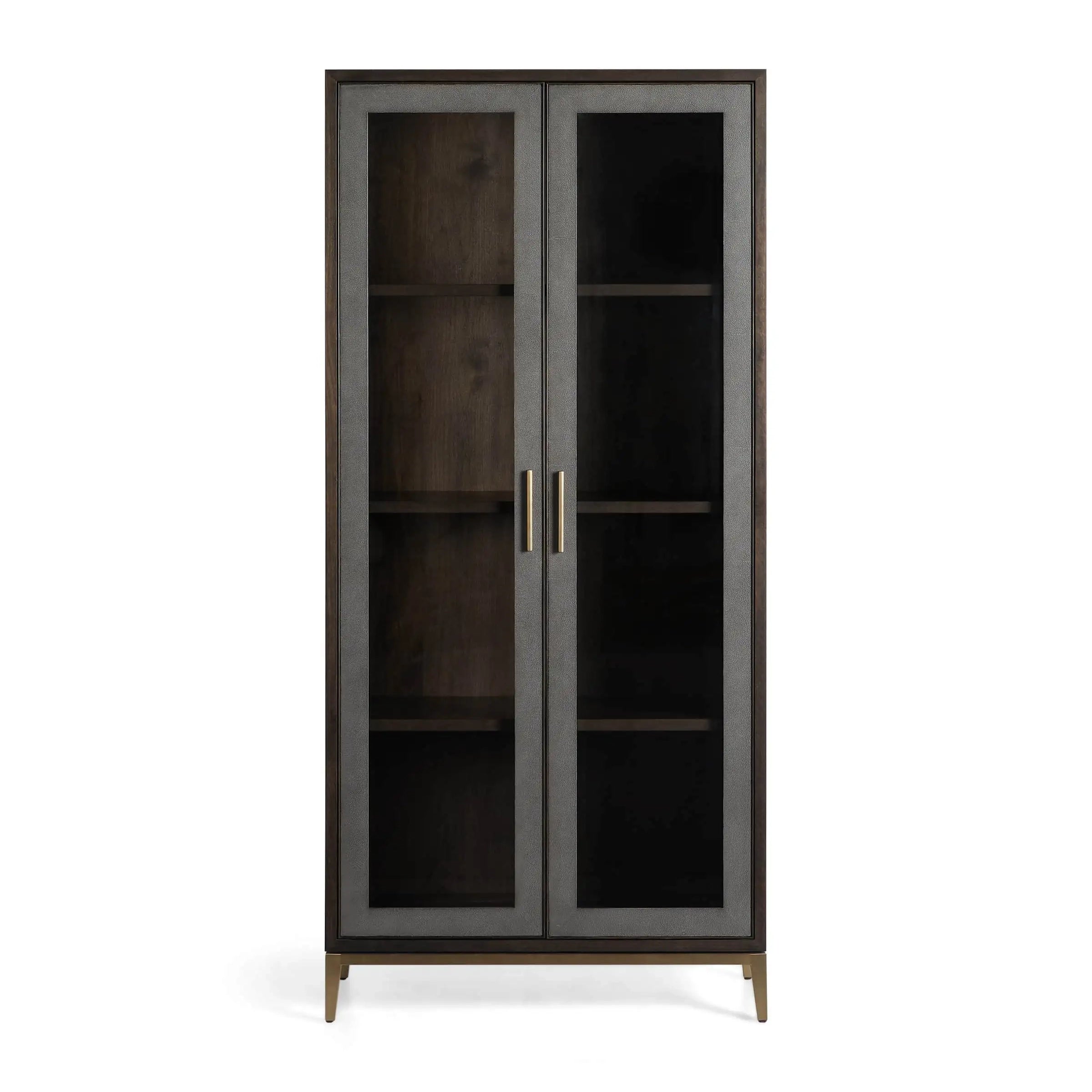 Malone Cabinet with Glass Doors