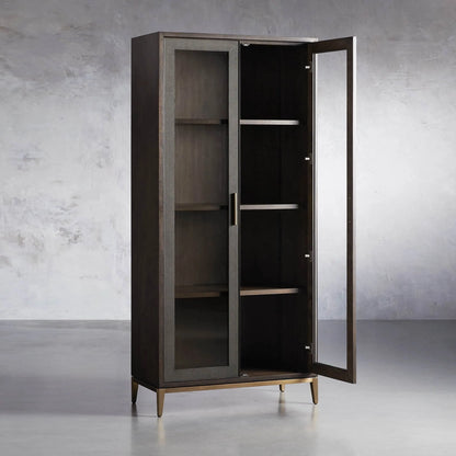 Malone Cabinet with Glass Doors