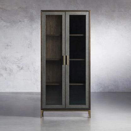 Malone Cabinet with Glass Doors
