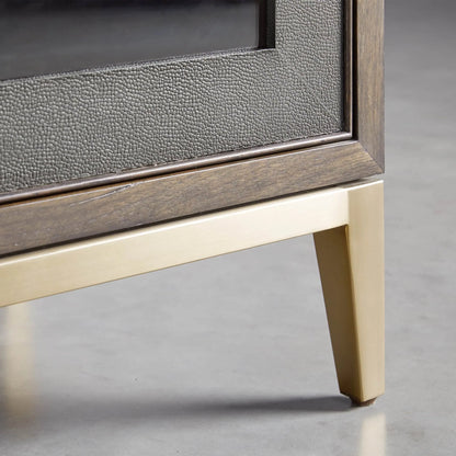 Malone Cabinet with Glass Doors