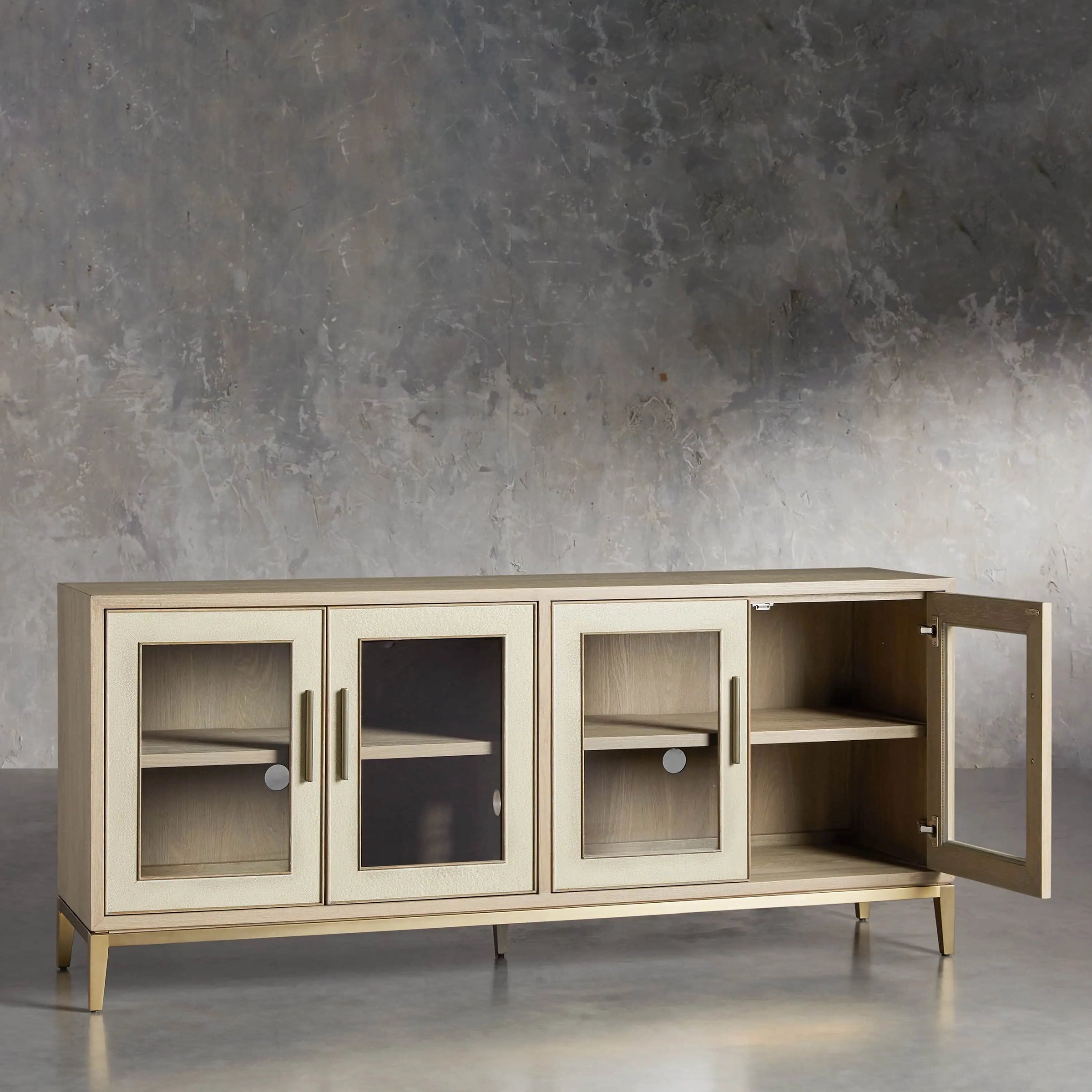 Malone Sideboard with Glass Doors