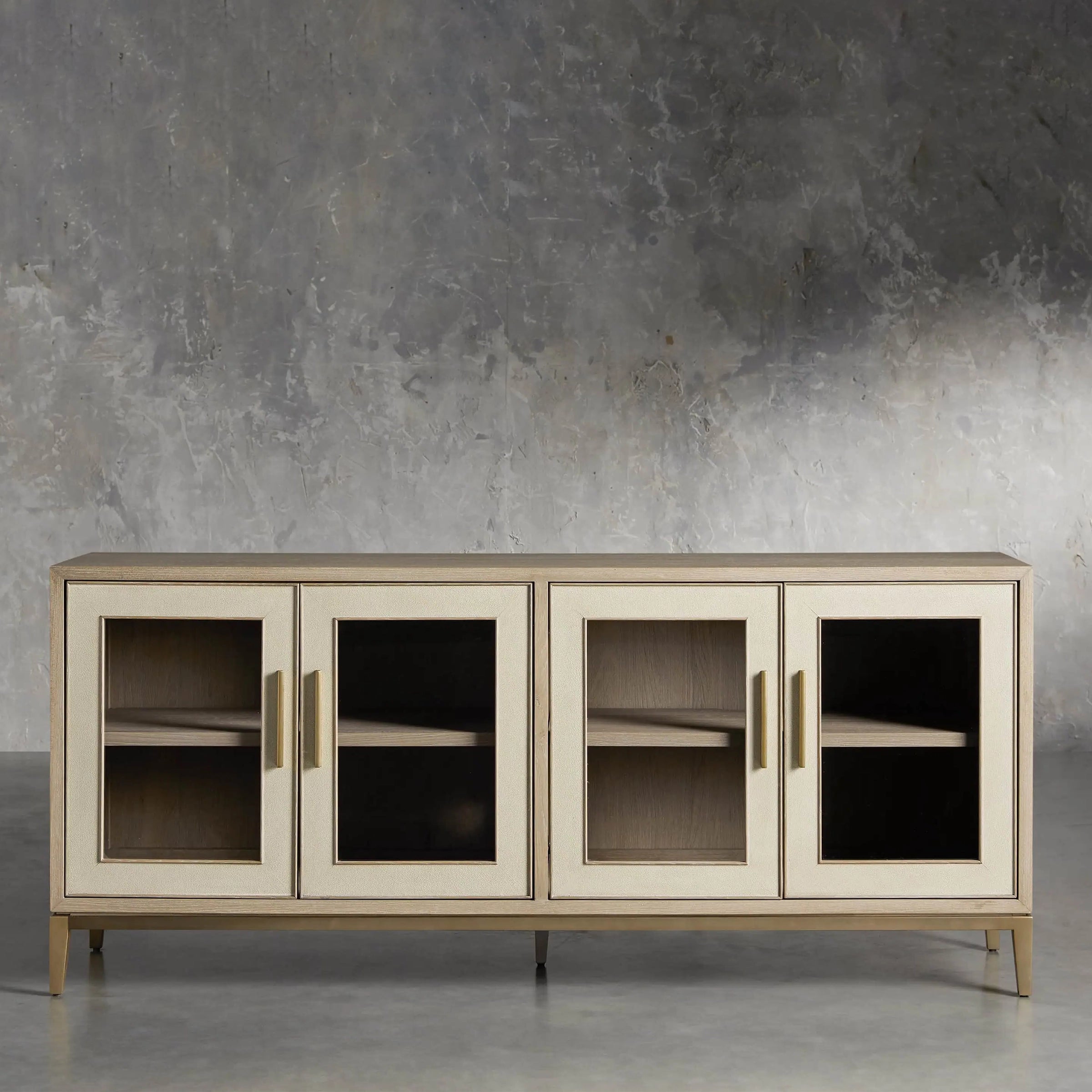 Malone Sideboard with Glass Doors