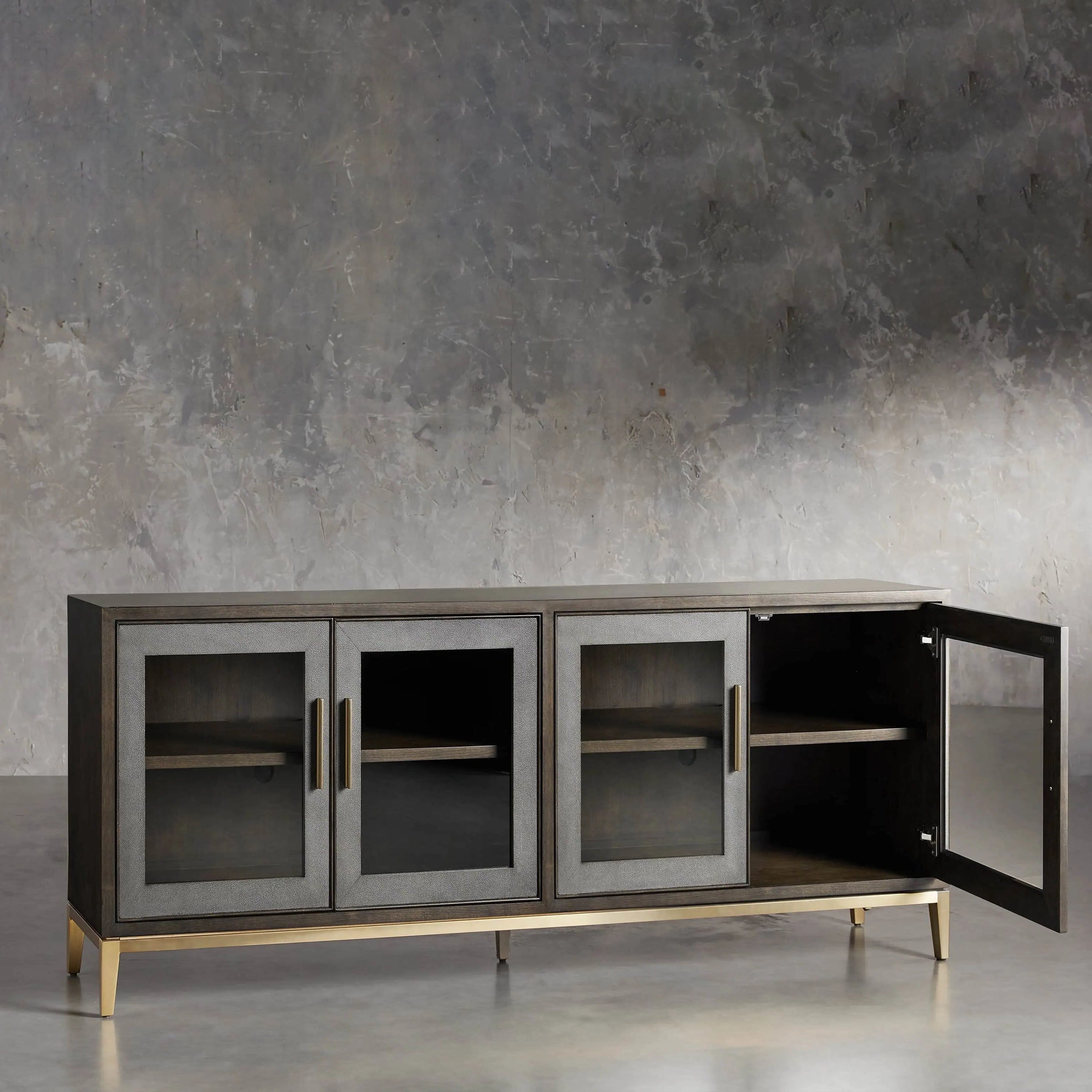 Malone Sideboard with Glass Doors