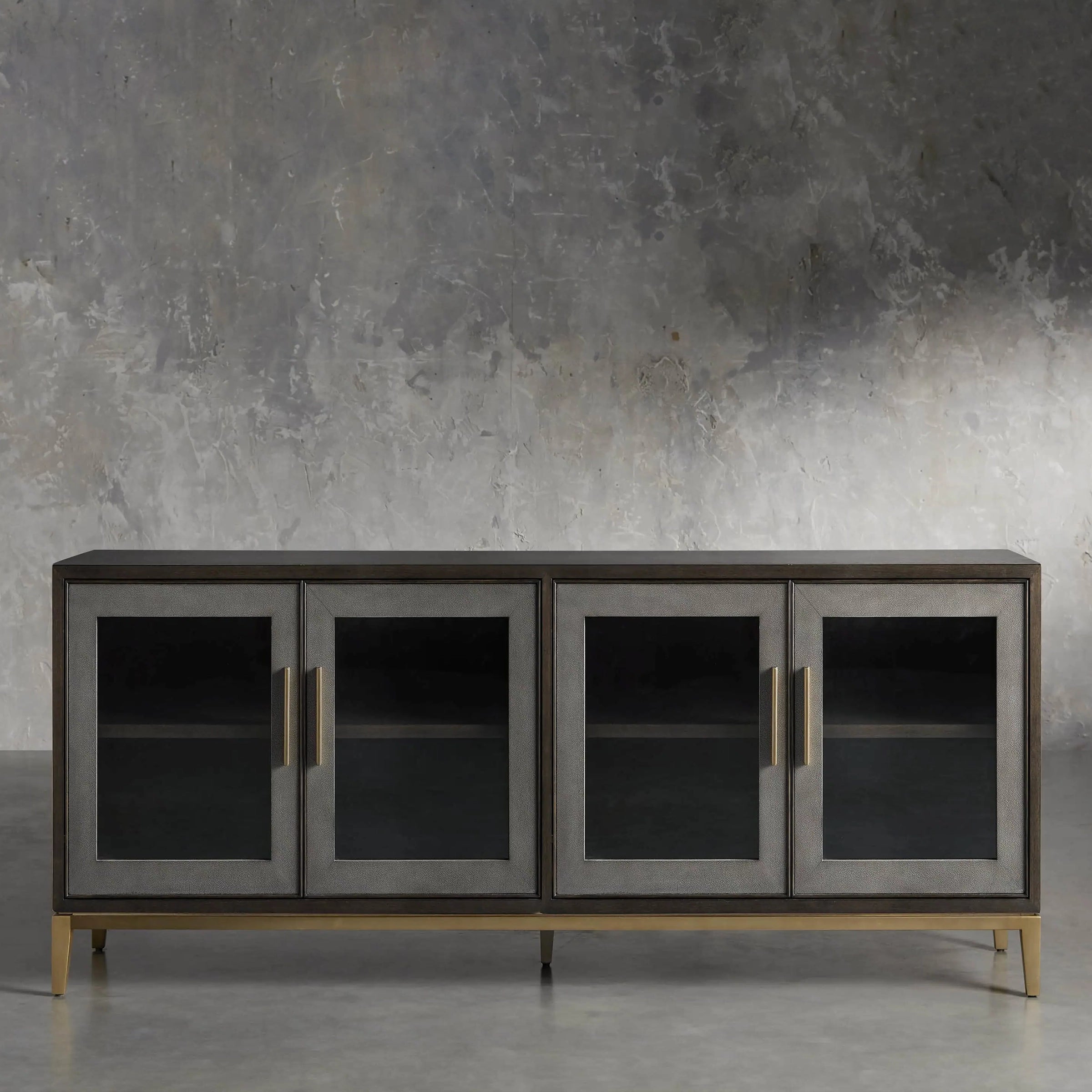 Malone Sideboard with Glass Doors