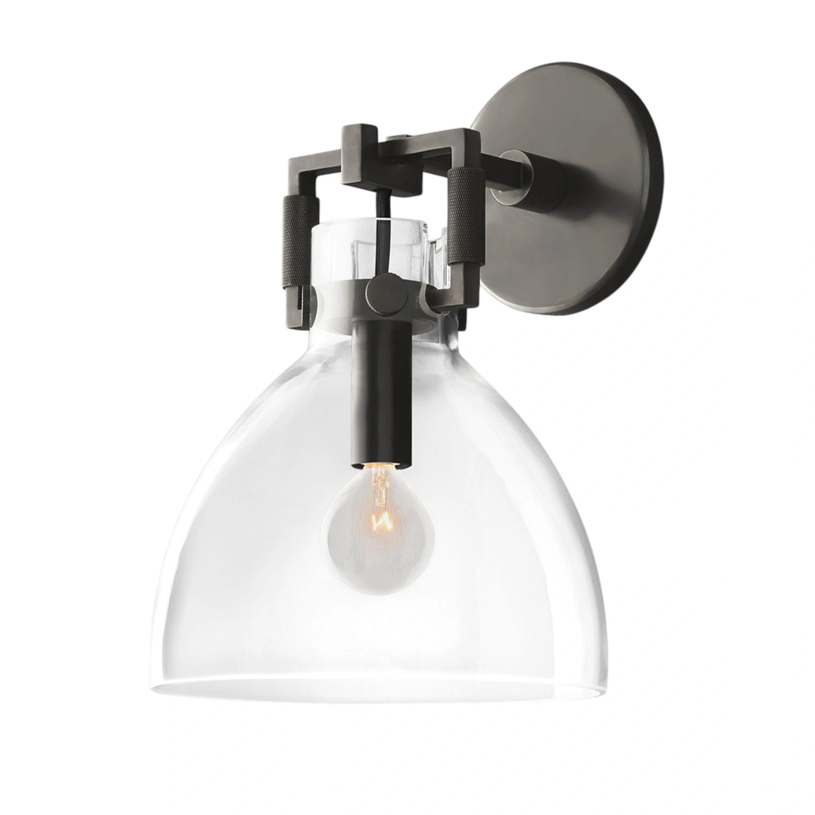 Zephyral Glass Cloche Sconce