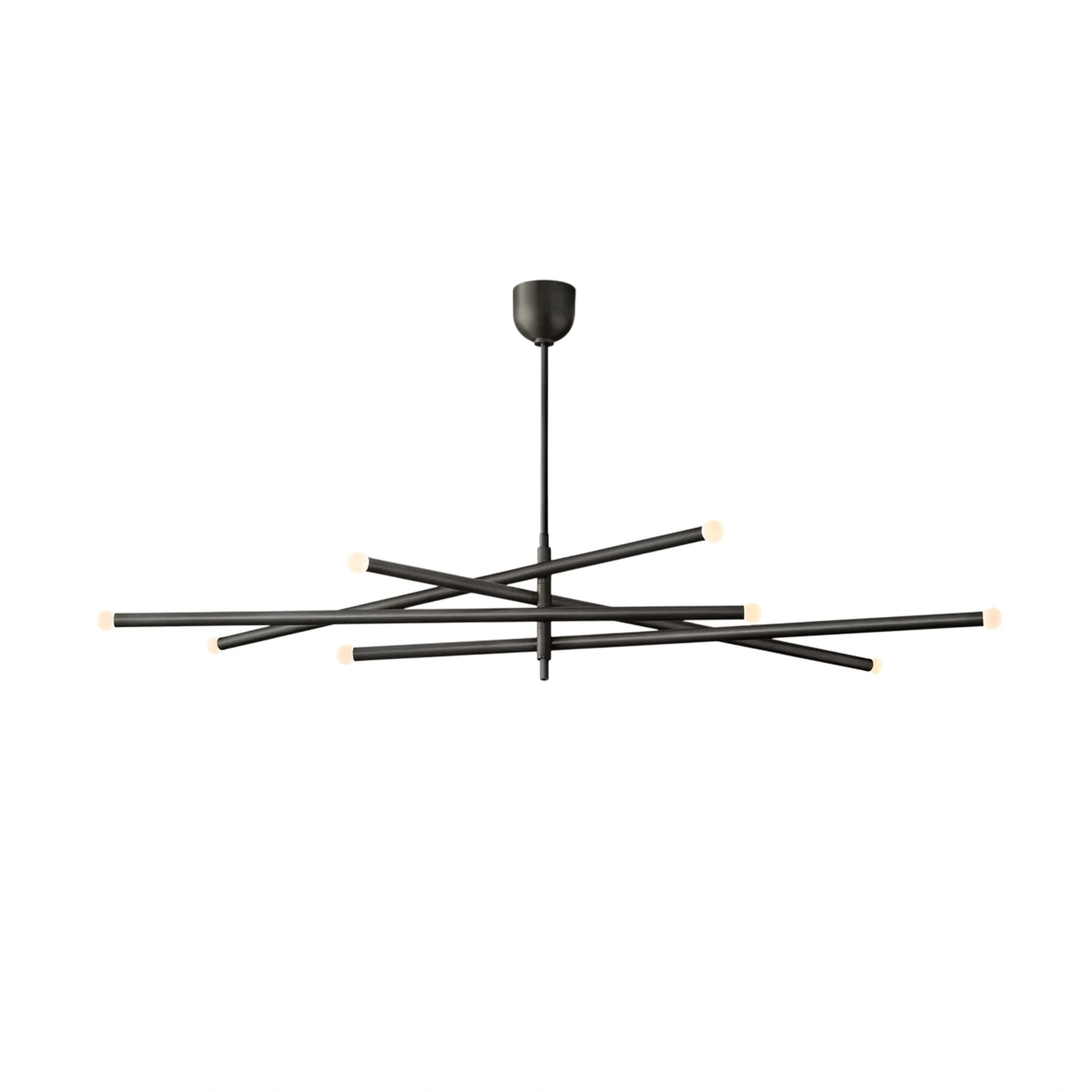 Rousseaw 8-Light Mobile Orb Chandelier