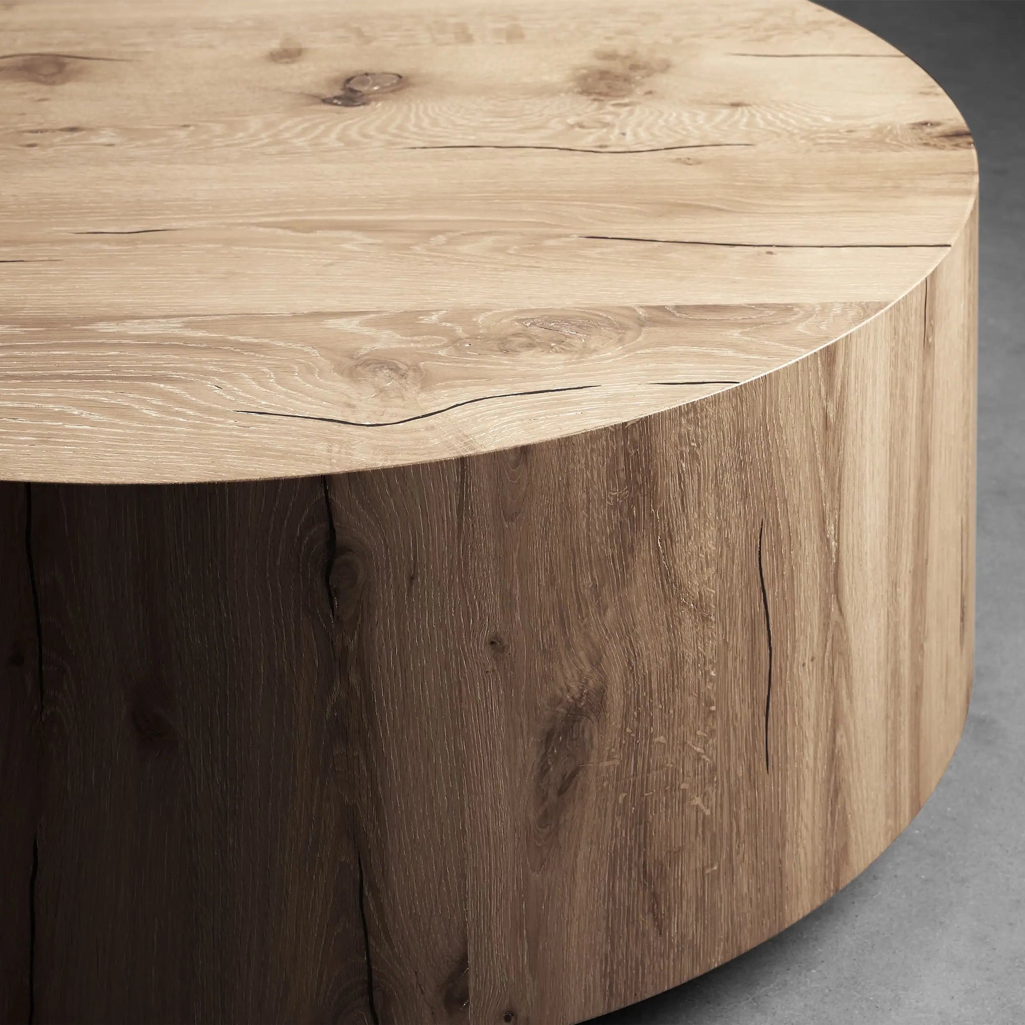Sullivan Round Plinth Coffee Table