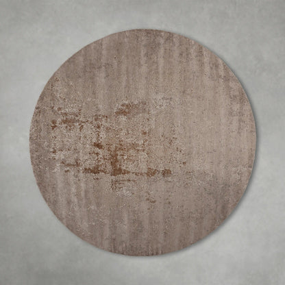 Zealand Hand-Knotted Round Rug