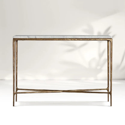 Giacometti Marble Square Console Table
