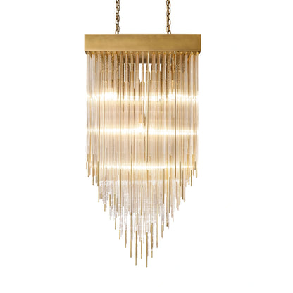 Cascadx Square Chandelier 30"