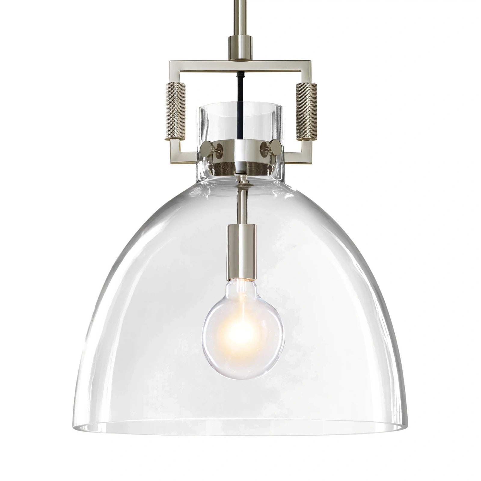 Zephyral Glass Cloche Pendant