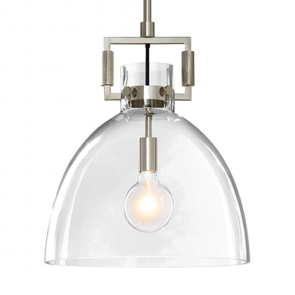 Zephyral Glass Cloche Pendant