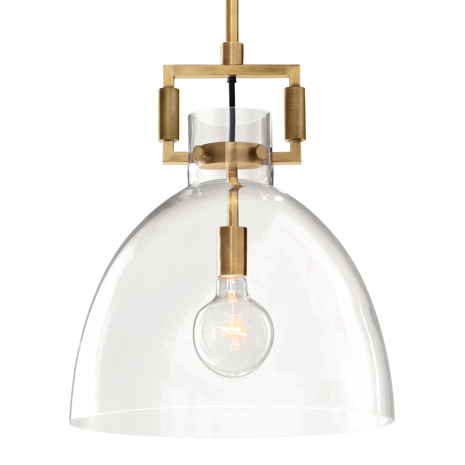 Zephyral Glass Cloche Pendant