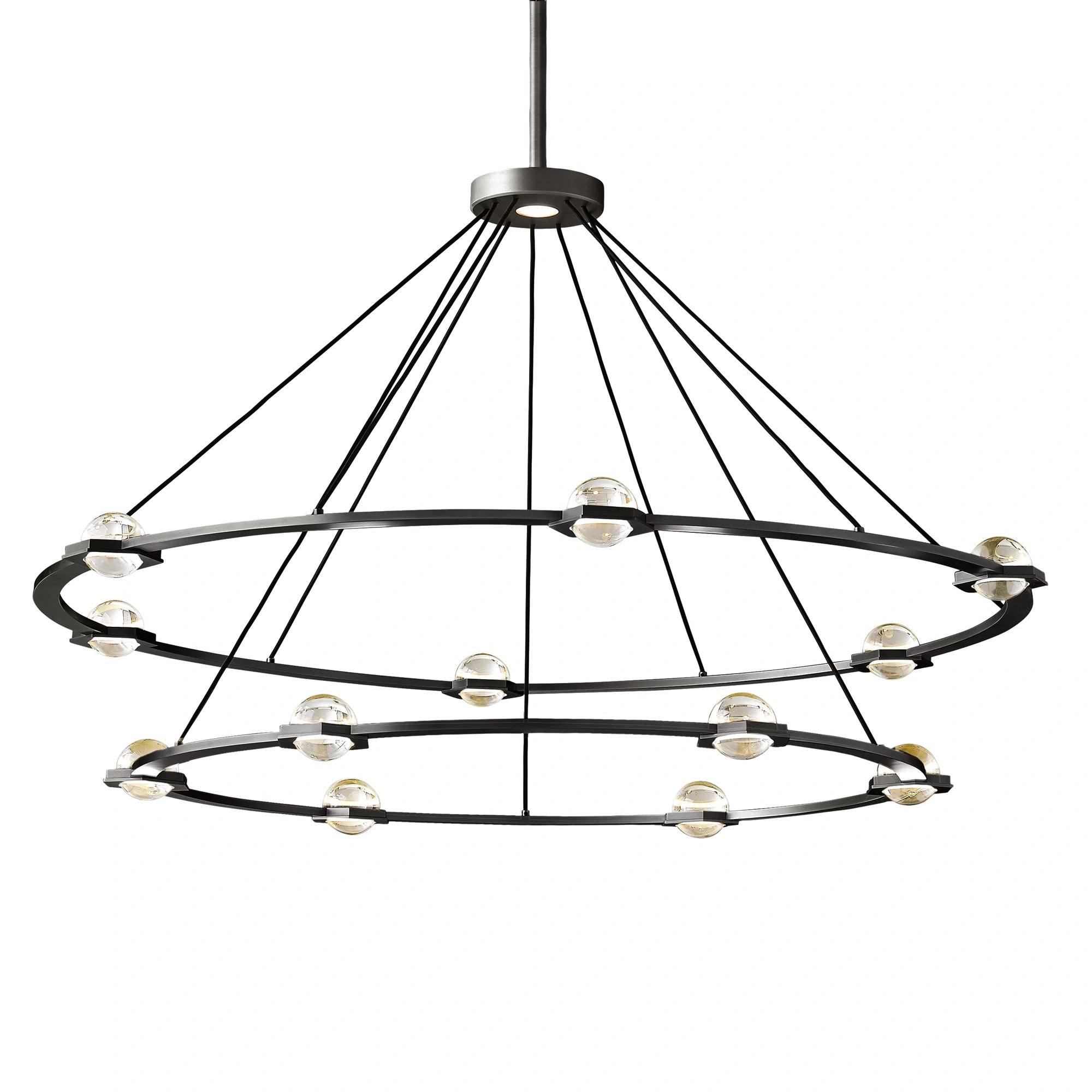Éclatano 2-Tier Round Chandelier