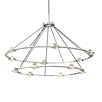 Éclatano 2-Tier Round Chandelier