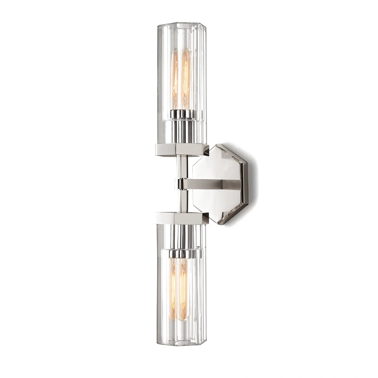 CelestiaLume Hexagonal Linear Sconce