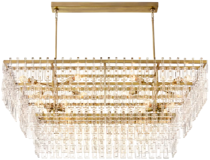 Mirignan Tiered Rectangular Chandelier