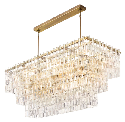 Mirignan Tiered Rectangular Chandelier